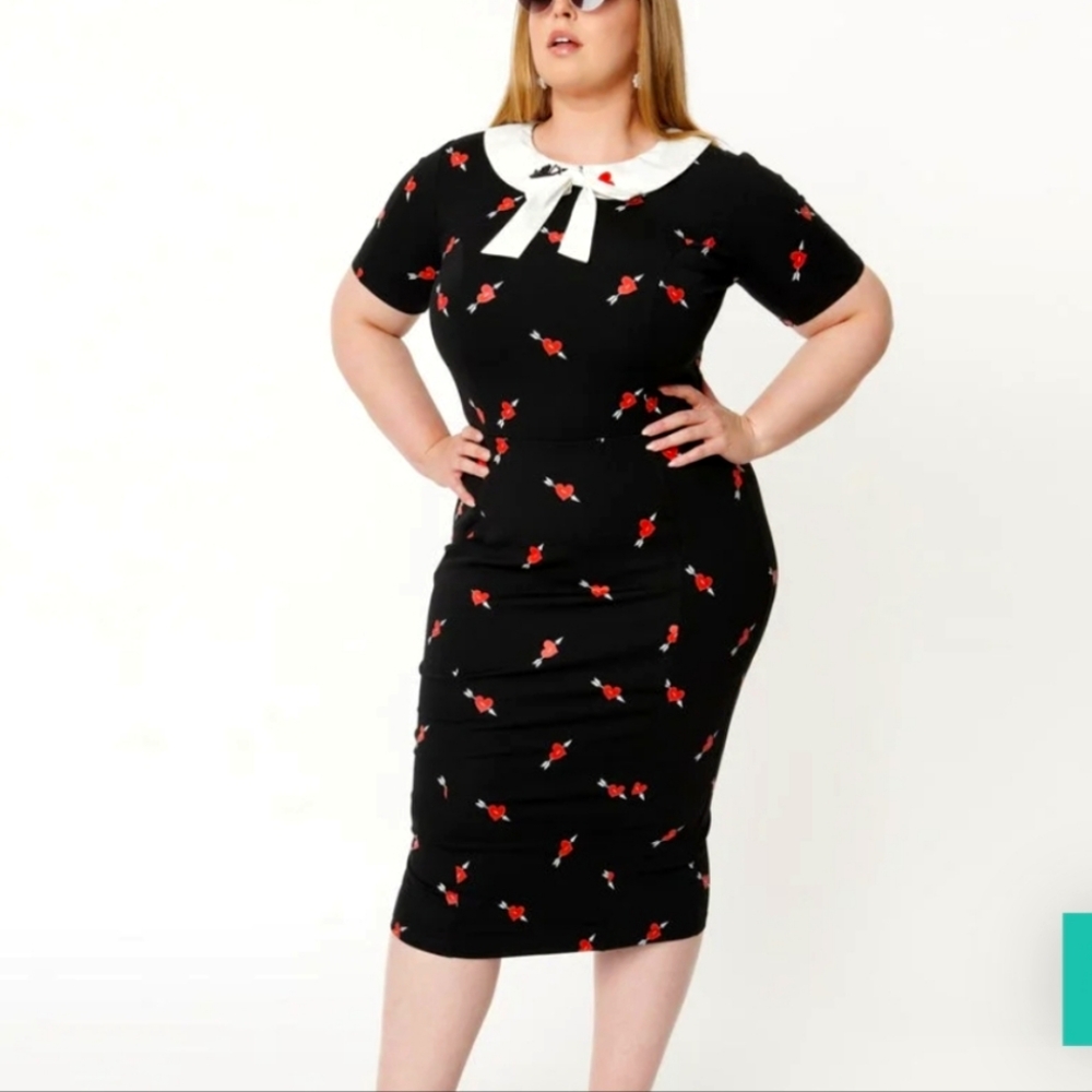 Unique Vintage Heart Dress